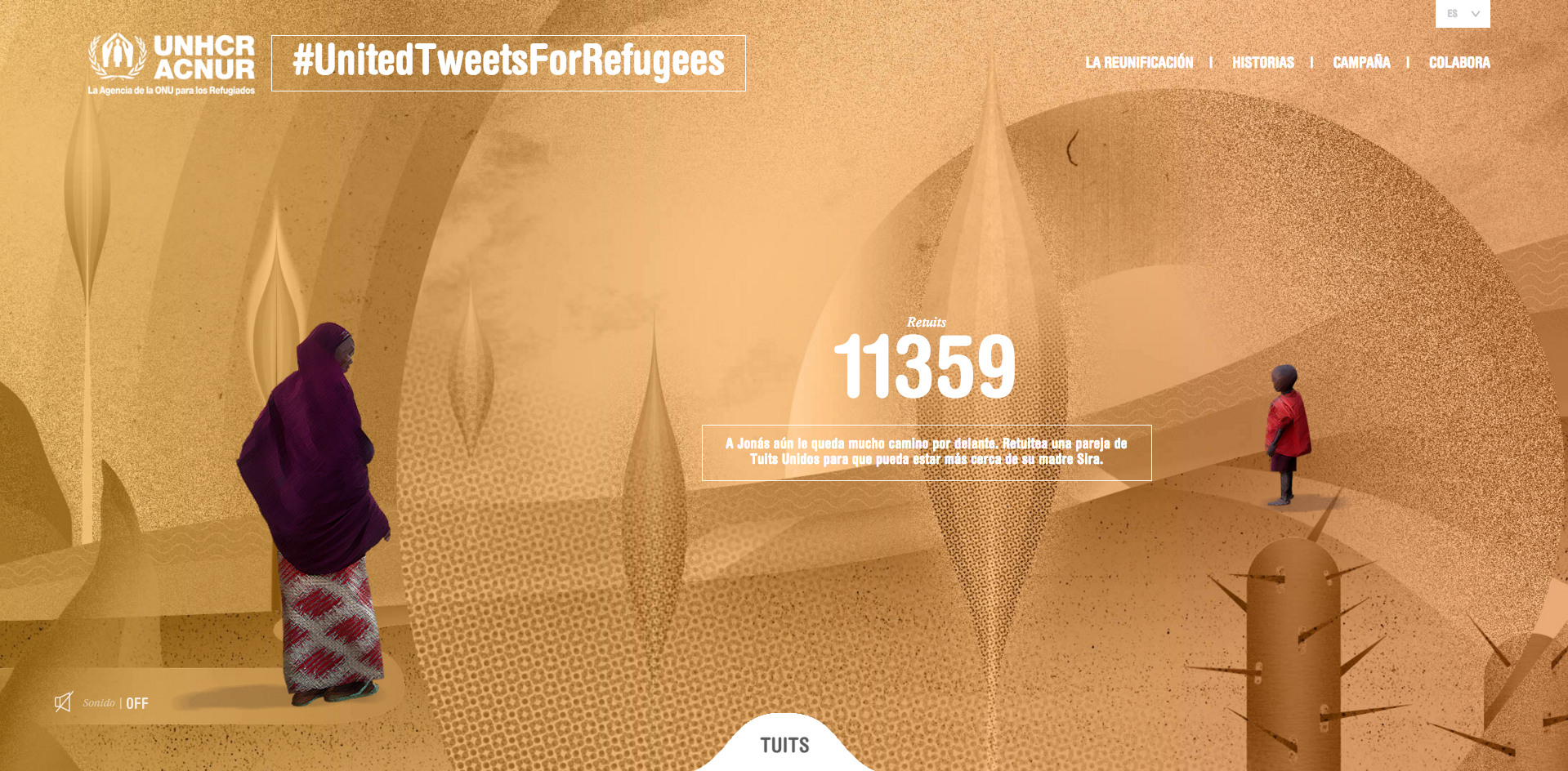 UNHCR United Tweets for Refugees additional visual.